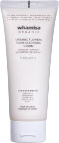 WHAMISA Organic Flowers Foam Cleansing Cream 150 ml