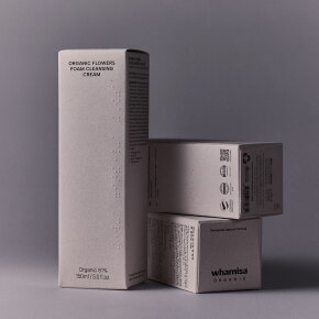 WHAMISA Organic Flowers Foam Cleansing Cream 150 ml