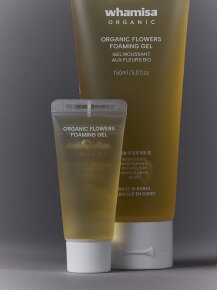 WHAMISA Organic Flowers Foaming Gel 150 ml