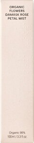 WHAMISA Organic Flowers Damask Rose Petal Mist 100 ml