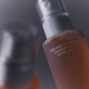 WHAMISA Organic Flowers Damask Rose Petal Mist 100 ml