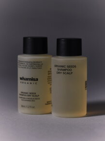 WHAMISA Organic Seeds Shampoo Dry Scalp 490 ml