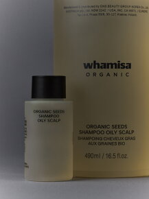 WHAMISA Organic Seeds Shampoo Oily Scalp 490 ml