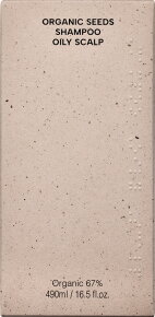 WHAMISA Organic Seeds Shampoo Oily Scalp 490 ml