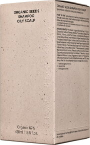 WHAMISA Organic Seeds Shampoo Oily Scalp 490 ml