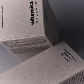 WHAMISA Organic Seeds Shampoo Oily Scalp 490 ml