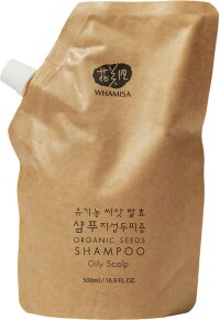 WHAMISA REFILL Organic Seeds Shampoo Oily Scalp 500 ml