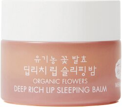 WHAMISA Organic Flowers Deep Rich Lip Sleeping Balm 15 g