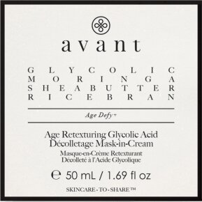 Avant Age Defy+ Age Retexturing Glycolic Acid Mask-in-Cream 50 ml