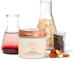 Grow gorgeous Balance Shine-Enhancing Overnight Mask 200 ml