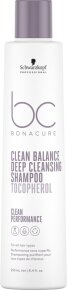Schwarzkopf Professional BC Clean Balance Deep Cleansing Shampoo 250 ml