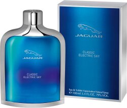 Jaguar Parfums Classic Electric Sky Eau de Toilette (EdT) 100 ml