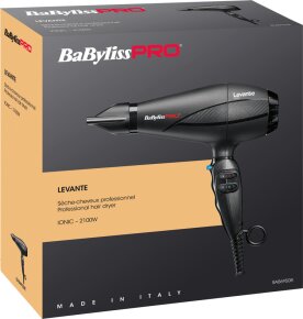 BaByliss Pro Haartrockner Levante 2100W schwarz