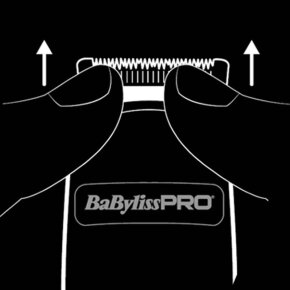 BaByliss Pro 4Artists Ersatzklinge U-Blade für FX7880E, FX7880Rge, FX8705E