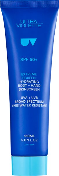 9355909004989 - Ultra Violette - Extreme Screen - Feuchtigkeitsspendende Sonnencreme Für Körper Und Hände Lsf 50+ - extreme Screen Spf50+ 150ml 9355909004989 - Ultra Violette - Extreme Screen - Feuchtigkeitsspendende Sonnencreme Für Körper Und Hände Lsf 50+ - extreme Screen Spf50+ 150ml