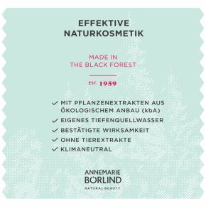 ANNEMARIE BÖRLIND ROSE NATURE Supreme Glow Cream-Gel 50 ml