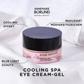 ANNEMARIE BÖRLIND ROSE NATURE Cooling Spa Eye Cream-Gel 15 ml