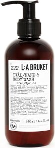 L:A Bruket No. 222 Hand & Body Wash Spruce 240 ml