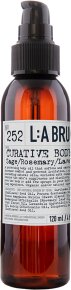 L:A Bruket No. 252 Curative Body Oil Sage/Rosmary/Lavender Cosmos Natural certified