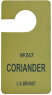 L:A Bruket No. 247 Fragrance Tag Coriander