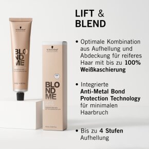 Schwarzkopf BlondMe Lift & Blend Ash 60 ml