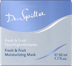 Dr. Spiller Fresh & Fruit Feuchtigkeitsmaske 50 ml