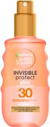 Garnier Ambre Solaire Invisible Protect Glow LSF30 Sonnenschutz-Spray mit Wassermelone für Gesicht und Körper, 150 ml Sonnenspray 150ml