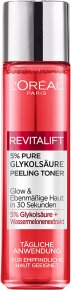 L'Oréal Paris RevitaLift 5% Pure Glykolsäure Peeling Toner Gesichtspeeling 180ml