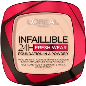 L'Oréal Paris Infaillible 24H Fresh Wear Make-Up-Puder 180 Rose Sand Puder 9g