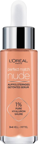 3600523990184 - LOréal Paris LOréal Paris Perfect Match Aufpolsterndes Getöntes Serum 3-4 hell - mittel Serum 30ml 3600523990184 - LOréal Paris LOréal Paris Perfect Match Aufpolsterndes Getöntes Serum 3-4 hell - mittel Serum 30ml