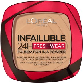 L'Oréal Paris Infaillible 24H Fresh Wear Make-Up-Puder 250 Radiant Sand Puder 9g