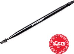 Tweezerman Angled Brow Brush & Spoolie - Augenbrauenpinsel & Bürstchen