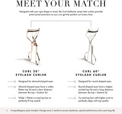 Tweezerman Curl 60° Lash Curler - Wimpernzange, Platinum