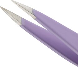 Tweezerman Mini Slant & Point Tweezer Set - Schräge & Spitze Mini Pinzetten, Pink & Lilac