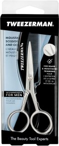 Tweezerman G.E.A.R. Bartschere und Kamm 1 Stk.