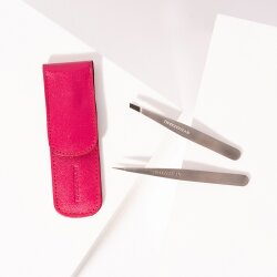 Tweezerman Petite Tweezer Set Pink