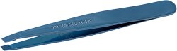 Tweezerman Slant Tweezer Bell Bottom Blue 1 Stk.