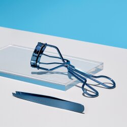 Tweezerman Slant Tweezer Bell Bottom Blue 1 Stk.