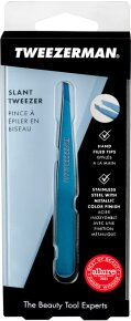 Tweezerman Slant Tweezer Bell Bottom Blue 1 Stk.