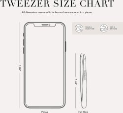 Tweezerman Slant Tweezer Edelstahl 1 Stk.