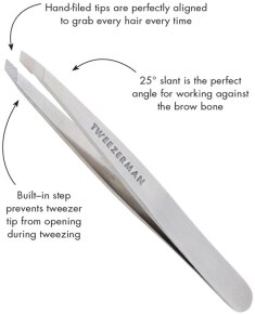 Tweezerman Slant Tweezer Edelstahl 1 Stk.
