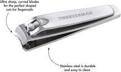 Tweezerman Nagelknipser, geblistet 1 Stk.