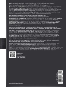 ZWILLING Beauty Aluminium-Etui, schwarzer Samt-Einsatz, 5-tlg.