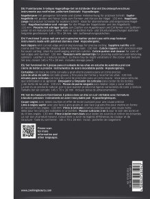 ZWILLING Beauty Classic Inox Druckknopf-Etui Maniküre Set 5tlg. in schwarz