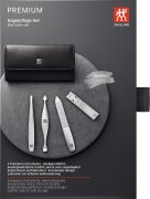 ZWILLING Beauty Leder-Etui, schwarz, 4-tlg. ZWILLING Beauty Leder-Etui, schwarz, 4-tlg.