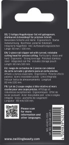 ZWILLING Beauty Nagelknipser Set, blau, 2-tlg.