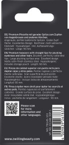 Zwilling Twinox Pinzette, gerade, mattiert, 90 mm 1 Stk.