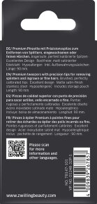 Zwilling Twinox Pinzette, spitz, mattiert, 90 mm 1 Stk.