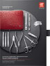 ZWILLING Beauty Rahmen-Etui, Rindleder, rot, 10-tlg.