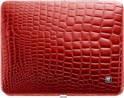 ZWILLING Beauty Rahmen-Etui, Rindleder, rot, 10-tlg.